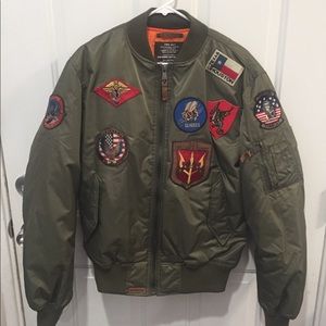 Top Gun MA-1 Official Bomber Jacket from NY store